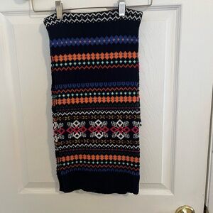 Talbots Multicolor Knit Scarf